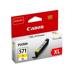 CLI571Y XL | 11ml | yellow Tusz Canon do Canon Pixma: MG5750, MG5751, MG5752, MG5753, MG6850, MG6851, MG6852